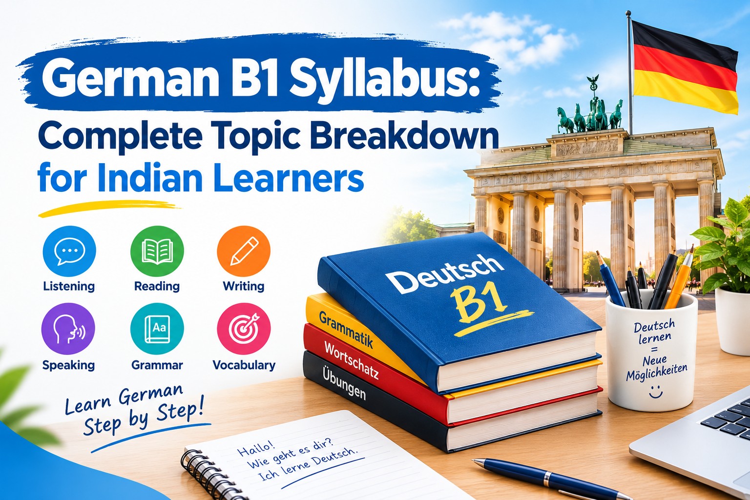 German B1 Syllabus: Complete Topic Breakdown for Indian Learners